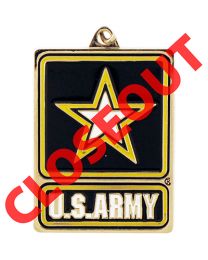 KEY RING-ARMY LOGO Bright-Shine