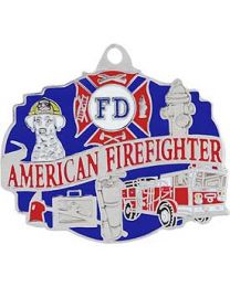 KEY RING-FIRE,AMERICAN Bright-Shine