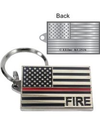 KEY RING-FIRE,RED LINE Bright-Shine