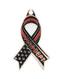 KEY RING-FIRE,RED,RIBBON Bright-Shine