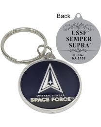 KEY RING-USSF SPACE FORCE Bright-Shine