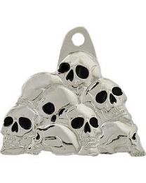 KEY RING-SKULL PILE Bright-Shine