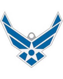 KEY RING-USAF SYMBOL Bright-Shine