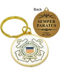 KEY RING-USCG LOGO Bright-Shine