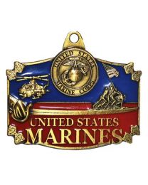 KEY RING-USMC,ACTION Bright-Shine