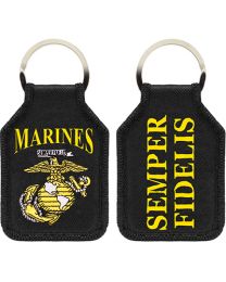 KEY RING-USMC LOGO EMBR.