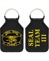 KEY RING-USN SEAL TEAM 3 EMBR.*Purchasing Restrictions Apply