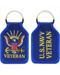 KEY RING-USN,VETERAN EMBR.