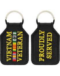 KEY RING-VIETNAM VETERAN EMBR.