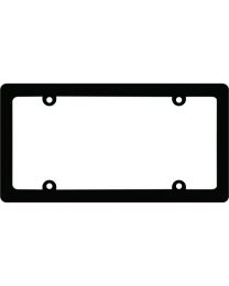 LIC.FRAME,AUTO-THIN RIM (Plastic) Plain