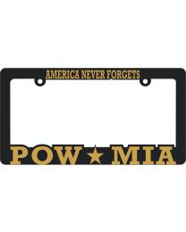 LIC.FRAME,POW*MIA II (Hvy.Plastic) AUTO