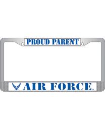 LIC.FRAME,USAF,Proud Parent (CHROME) AUTO