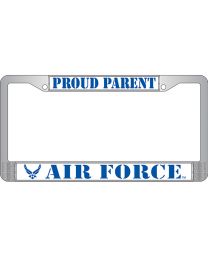 LIC.FRAME,USAF,Proud Parent (CHROME) AUTO