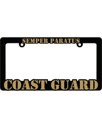 LIC.FRAME,USCG (Hvy.Plastic) AUTO