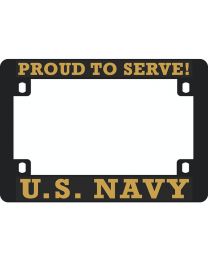 LIC.FRAME,USN (Hvy.Plastic) MOTO