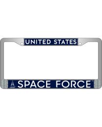 LIC.FRAME,USSF Space Force (CHROME) AUTO