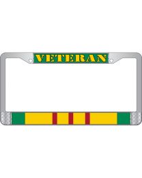 LIC.FRAME,VIETNAM SVC.VET (CHROME) AUTO