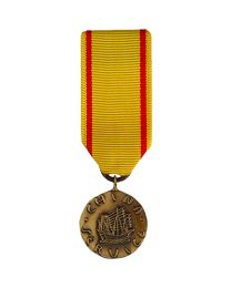 MEDAL-USMC,CHINA SVC. (MINI)