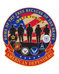 PATCH-AMERICAN DEFENDERS (XLG)