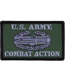 PATCH-ARMY,COMBAT ACTION (SUBDUED)