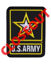 PATCH-ARMY LOGO (03V) (Tactical Hook & Loop)