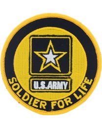 PATCH-ARMY,SOLDIER FOR LIFE  