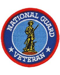 PATCH-NATIONAL GUARD,VETERAN  