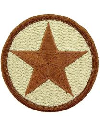 PATCH-ARMY,OPFOR STAR (DESERT)