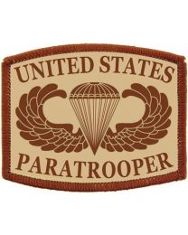 PATCH-ARMY,PARA,LOGO (DESERT)
