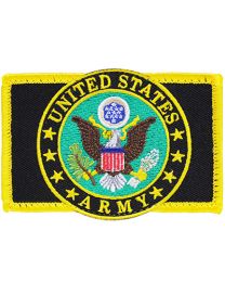 PATCH-ARMY SYMBOL,RECT. (Tactical Hook & Loop)
