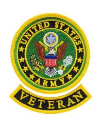 PATCH-ARMY SYMBOL,VETERAN (2 PC)