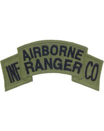 PATCH-ARMY,TAB,RANGER ABN (SUBDUED)