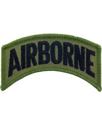PATCH-ARMY,TAB,AIRBORNE (SUBDUED)