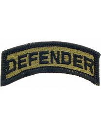 PATCH-ARMY,TAB,DEFENDER (SUBDUED)