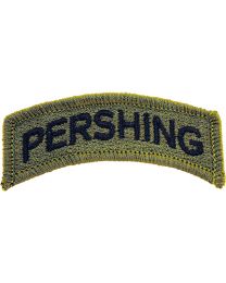 PATCH-ARMY,TAB,PERSHING (SUBDUED)