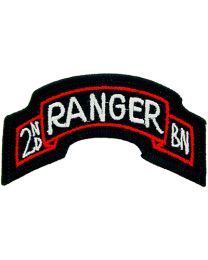 PATCH-ARMY,TAB,RANGER.02ND (CLR)