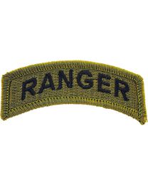 PATCH-ARMY,TAB,RANGER (SUBDUED)