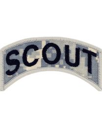 PATCH-ARMY,TAB,SCOUT (CAMO)