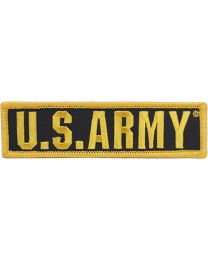 PATCH-ARMY,TAB,US.ARMY (GLD/BLK)