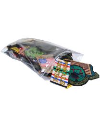 PATCH-CLOSEOUT,US MILITARY SUBDUED & DESERT (PACK OF 100)