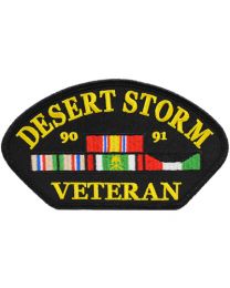 PATCH-DEST.STORM,HAT,VETERAN (KUWAIT)