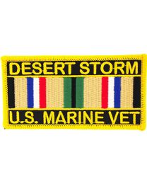 PATCH-DEST.STORM,USMC SVC.RIBBON