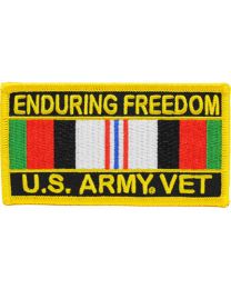PATCH-ENDURING FREED.ARMY SVC.RIBBON
