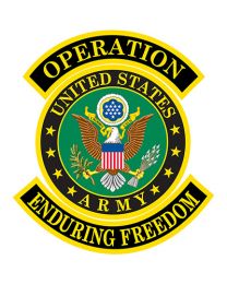 PATCH-ENDURING FREED.ARMY (3 PC)