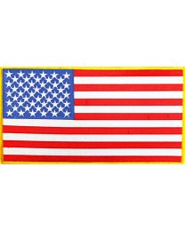 PATCH-FLAG,USA,GOLD (07)  