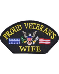 PATCH-PROUD VETERAN'S WIFE  