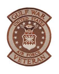 PATCH-GULF WAR,VET,USAF (DESERT)