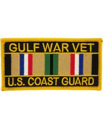 PATCH-GULF WAR,VET,USCG SVC.RIBBON