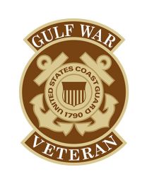 PATCH-GULF WAR,VET,USCG (DESERT)