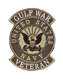 PATCH-GULF WAR,VET,USN (DESERT)
